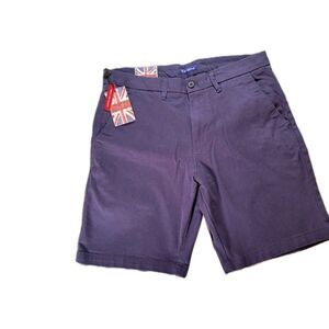 English Laundry Mens Midweight Flat Front Shorts Size 34 - Blue